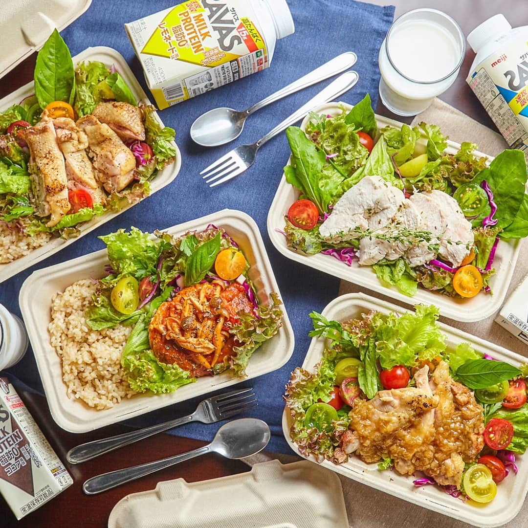 鶏あえずタンパク デリバリー・出前