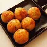甚六たこ焼き(一人前・六ケ)（鉄板焼 関西風お好み焼き 甚六）