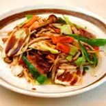 野菜炒め「ソース味」（鉄板焼 関西風お好み焼き 甚六）