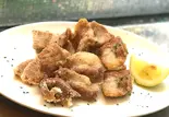 トントロの塩唐揚げ（日本橋箱崎町ビンチェ）