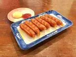 赤ウインナー（肉しょうがうどんTaiyo北新地店）