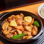 土鍋雞肉煮込み定食(骨なし)（楊銘宇 黄燜鶏米飯 御徒町店）