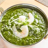 ホウレンソウエビ Spinach ＆ Shrimp（インドアジアン料理＆バー SUNRISE）