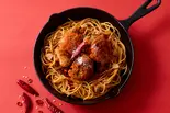 レッドチキン旨辛ペペロンチーノ Red Hot Fried Chicken Peperoncino（【ニンニク＆絶品パスタ】漢のペペロンチーノ 白楽駅前店）