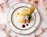 ミルクレープ(生クリーム添え)（大盛無料の洋食屋さん。五つ星パスタ）
