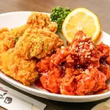ハーフ&ハーフチキン(新大久保韓国横丁 チキン屋)