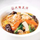 五目あんかけ焼きそば Fried  Noodles with Chop-Suey Sauce（大阪王将 東高円寺）