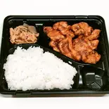 鶏の生姜焼き定食(150g)（笑食）