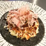 米粉お好み焼き:いか玉(ABENO HUB)