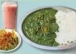 ほうれん草チキンカレーライス Horenso Chicken Curry Rice（スパイシーカレー 彩門）
