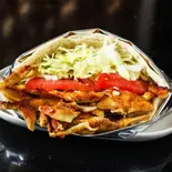 チキンケバブサンド chicken kebab sandwich（TAYEBA HALAL FOOD）