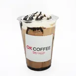 カフェモカ（アサイーボウルとハンドドリップコーヒー okcoffee難波店 オーケーコーヒー）