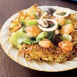 海鮮かた焼きそば(中華料理 嘉楽飯店 荻窪店)