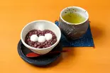 ぜんざいドリンクセット（袋布向春園本店）