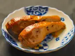 辛味醤油煮鴨の頭 (2個)/辣卤鸭头 (2个)（楽山楽・甘皮鴨専門店）