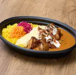 チーズ&チキンオーバーカレー Cheese Chicken Over Curry(東京スパイス飯 チキンオーバーライス WHITE YELLOW 蔵前)