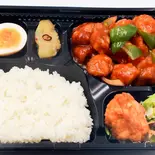 白身魚の甘酢かけ弁当（中華居酒屋 福錦 新宿御苑前店）