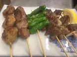 串焼きお任せ6本（宮崎地鶏の店こま）