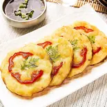 ジャガイモチヂミ감자지지미（焼肉韓国料理 東大門）