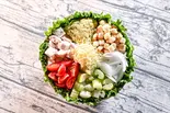 【低脂質】 クール・エスニックサラダボウル 【Low Fat】 Cool Ethnic Salad Bowl（チョップドサラダ専門店 フィットグリーン 新宿 Chopped Salad FitGreen Shinjuku）