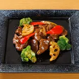 牛肉のオイスターソース炒め（蜀留香）