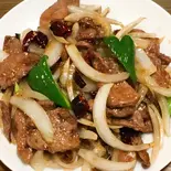 牛肉のオイスターソース炒め（龍福園 立川錦町3丁目店）