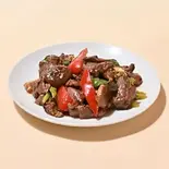 牛肉のオイスターソース炒め（本格四川料理 中村屋）