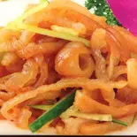 クラゲの冷菜（東海飯店）