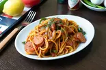 ナポリタン ketchup-seasoned pasta（喫茶サビーズ）