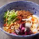 汁なし担々麺（麻婆倶楽部）