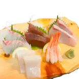 海鮮刺身5点盛（すし酒場まつばら）