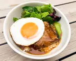 国産牛豚合挽きミートローフロコモコ  Homemade Japanese Beef ＆ Pork Meat Loaf Loco Moco（BONDICAFE NAKAMEGURO(ボンダイカフェ ナカメグロ)）