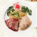 三種前菜の盛り合わせ 三色拼盘（台湾料理 金彩）