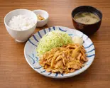 生姜焼き定食（お料理・お酒 Hana）