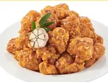 (骨なし)ガーリック醤油チキン半羽 (13~14ピース+大根漬物) 約450g（MR.oh）
