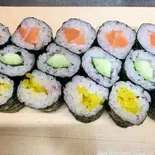 細巻き3種盛り（楽多寿司）