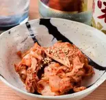 本格韓国キムチ（【大阪名物 揚げたこ焼き・イカ焼き】粉もん屋 清水店）