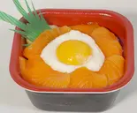 NO.42 づけサーモン月見丼（大漁丼家 六本松店）