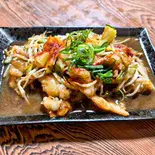 ホルモン炒め（つけ麺 居酒屋 きむらや）