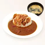 創業ビーフカレギュウ(味噌汁付)（松屋 天神店）