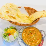 ジャンボ盛り/チキンカレー・サラダ付きセット/Chicken Curry Salad Set（シバサクティー 西船橋店）