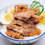 台湾パーコ飯(中華料理錦楽軒)