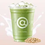 抹茶オーツミルクラテ（Cotti Coffee コッティコーヒー 心斎橋店）
