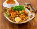 エビビリヤ二(バスマティライス) PRAWN BIRYANI(ボンベイ・インディアン・ダイニング&バー 宇品店)
