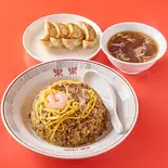 チャーハン+ギョーザ(4個)（中華料理 楽楽）