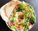 フムス+サラダ+自家製ピタパン Hummus Salad ＆ Pita Bread（Day to Day）