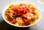 ピリ辛キムチの親子丼(鶏 80g) kimchi Oyakodon(80g chicken)（【出汁の親子丼】鶏ヶ屋(TORIGAYA)～北赤羽店～）