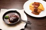 ハンバーグ&オムライスプレート(Tree Osteria)
