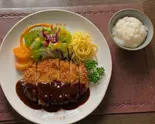 チキンカツ弁当（レストラン プルニュエ）