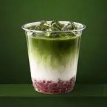 抹茶あずきラテ（CLOUDY CAFE LAB）